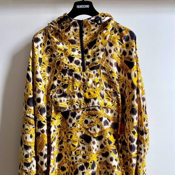 Moschino Anorak Chain Print Jacket 